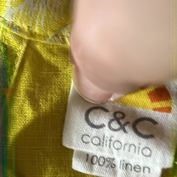 Anthropology C&C California Linen Dress Small - Picture 5 of 5